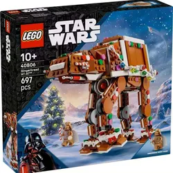 Lego Gingerbread AT-AT