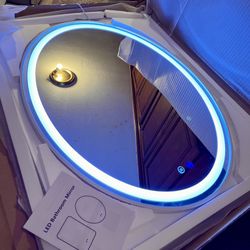 Big LED Bathroom Mirror 