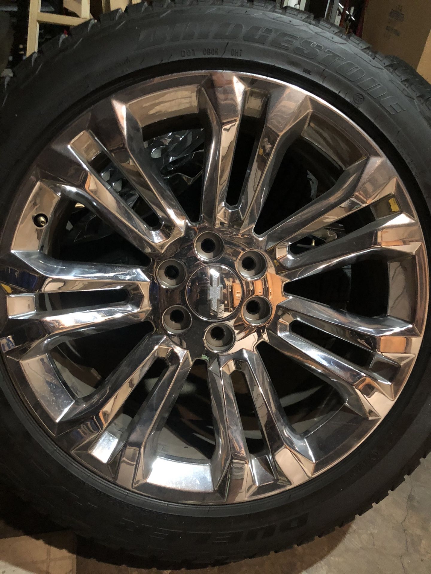22” original Chevy wheels