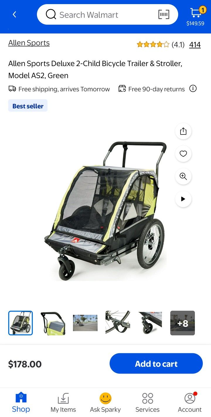 Bike Trailer For 2
