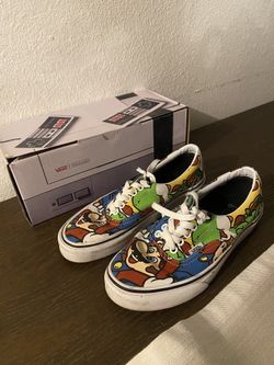 Limited Edition - Super Mario Bros Vans (Mario & Friends) Men’s 6.5, Women’s 8.