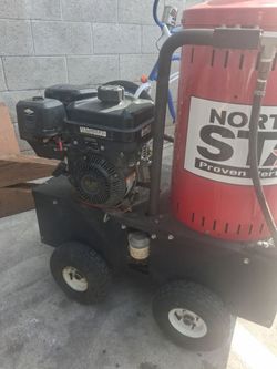 Hot water pressure washer