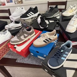 Lot Of Shoes (Nike, Adidas, Reebok, K-Swiss, Vans )