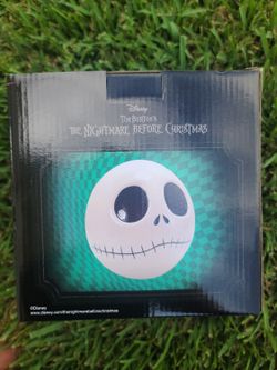 NIGHTMARE BEFORE CHRISTMAS JACK SKELLINGTON CERAMIC COIN BANK (NOT RAE DUNN JOHANNA PARKER)