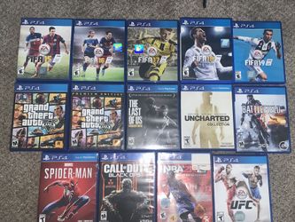 Ps4 games. From $5 - $15 ONLY