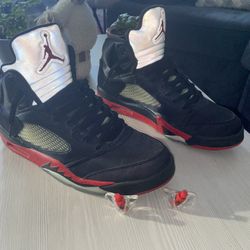 Satin Bred Jordan Retro 5