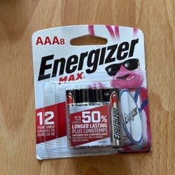 8 pack AAA batteries