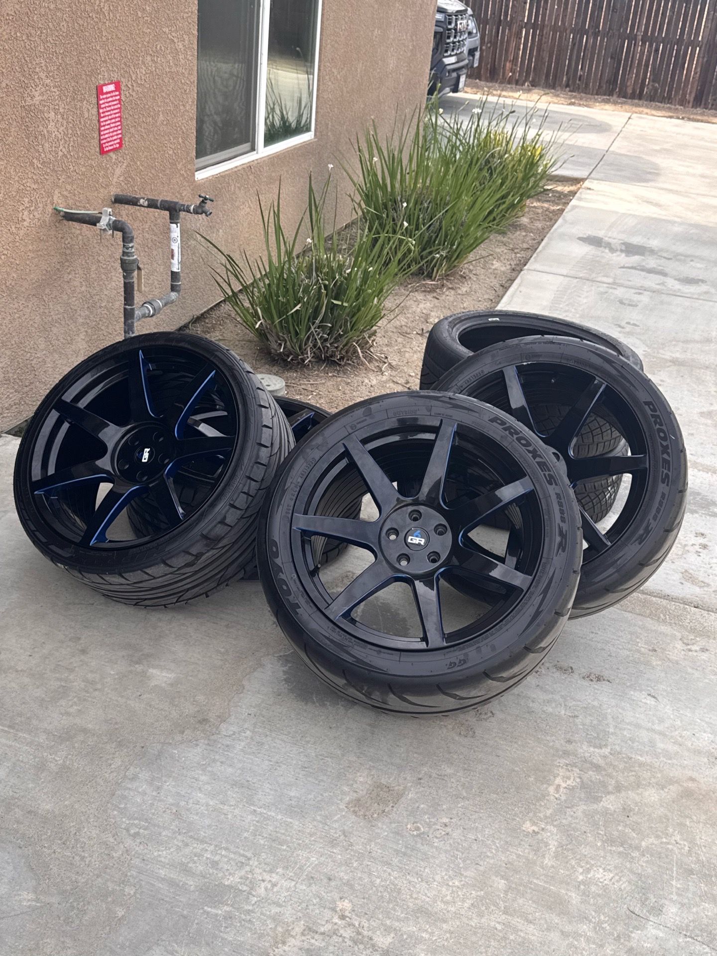 Project 6 GR wheels for Sale for Sale in Pumpkin Center, CA - OfferUp