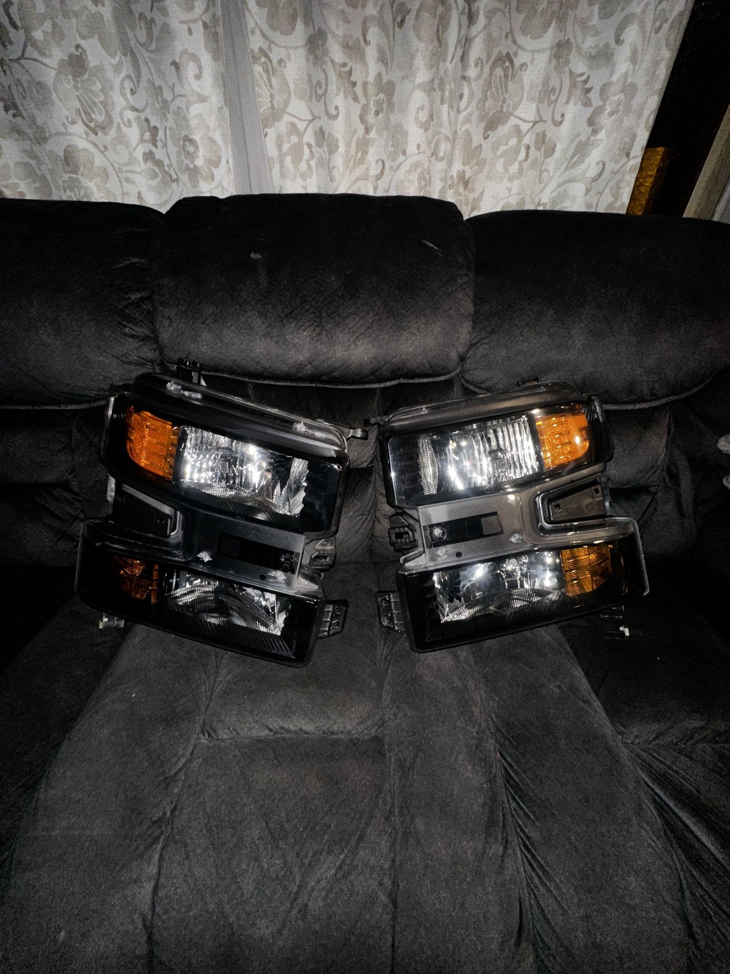 Silverado OEM headlights 