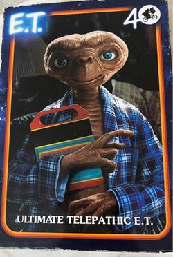 NECA E.T. 40th Anniversary Ultimate Telepathic E.T. 7" Action Figure NIB Sealed