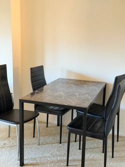 Kitchen table and chairs