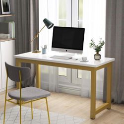 Tribesigns Modern Computer Writing Desk Table for Home or Office