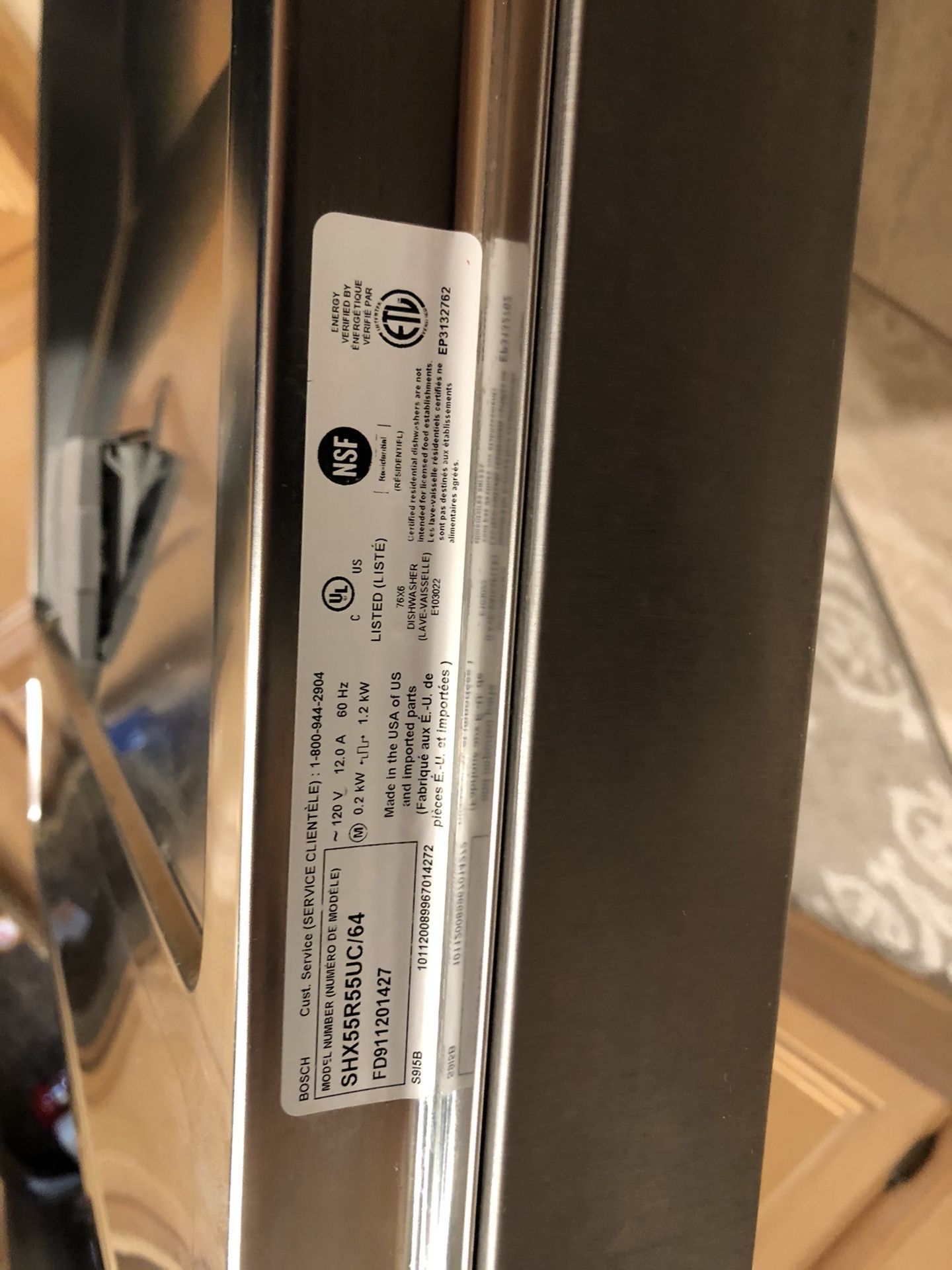 Bosch Silence Plus 46 dBA Dishwasher for Sale in Upland, CA OfferUp