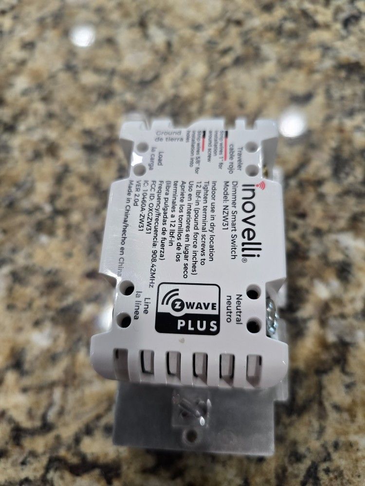 Inovelli Inovelli NZW31 z-wave smart home dimmer switch for Sale in Mesa, AZ ...