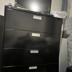 4 Drawer Lateral Filing Cabinet 