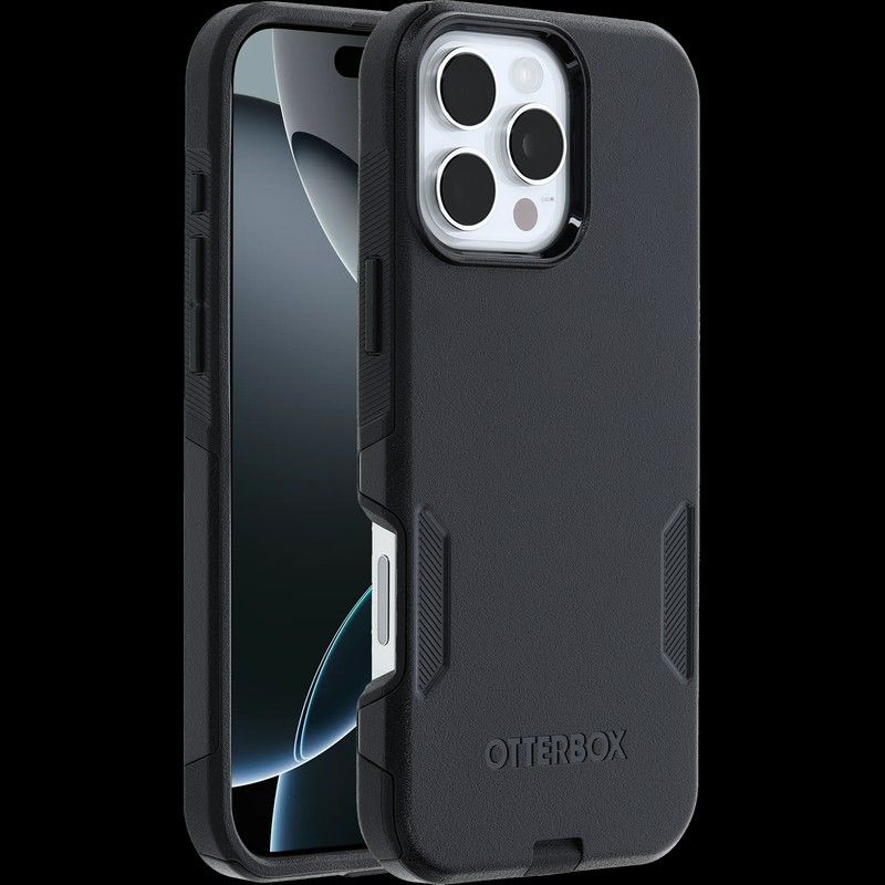 iPhone 16 Pro Max Commuter Series Case by OtterBox Black NEW
