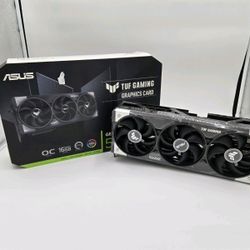 Selling my like new Asus GeForce RTX 5080 TUF OC. Card was bought at Microcenter in 02/2025.