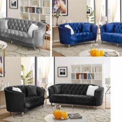 Sofa And Love Seat In Stock For Immediate Delivery 