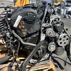 Transmission 2012 Audi A4 2.0T Engine & Transmission