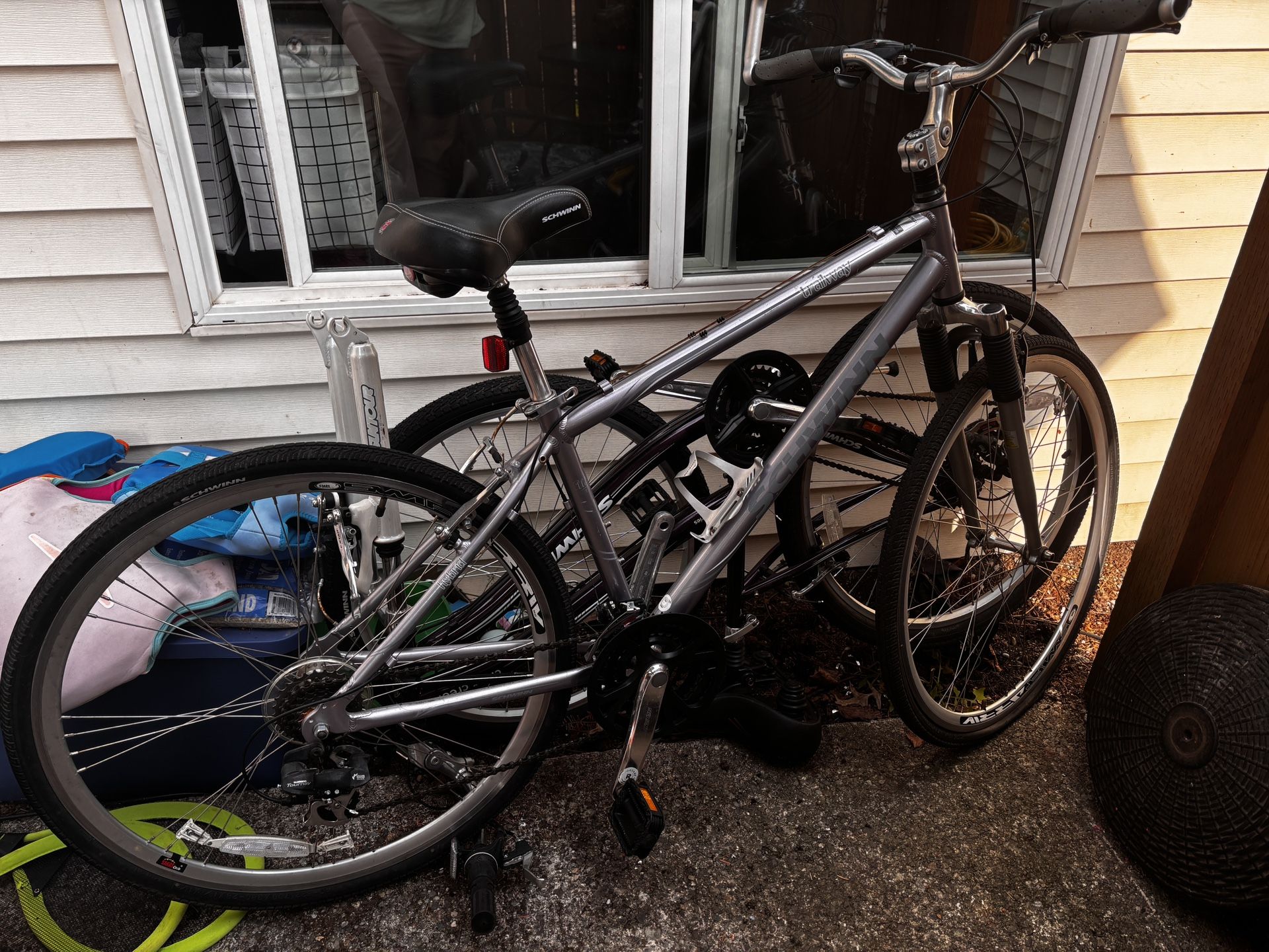 Two Adult Shwinn Bikes