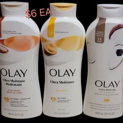 OLAY BODY WASH $6EA