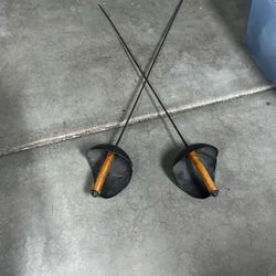 Vintage Fencing Sports Equipment 
