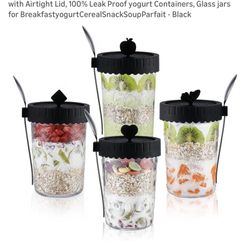 Overnight Oats Containers Set