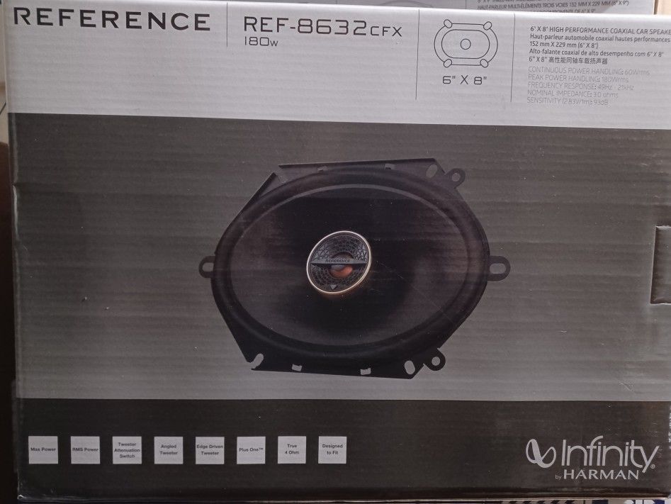Infinity 5x7- 6x8 Speakers