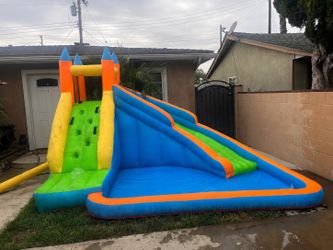 Waterslide and Blower