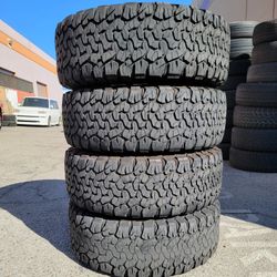 LT 285 70 17 BFGOODRICH KO2 TIRES RUBICON GLADIATOR SILVERADO SUBURBAN AVALANCHE TAHOE SIERRA F150 RAM 
