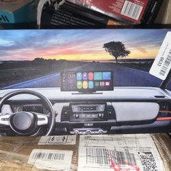 E30 10.26-inch Android Player is a portable car stereo with a touchscreen display that offers features such as wireless Apple CarPlay and Android Auto