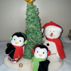 2006 Hallmark jingle pals Christmas musical rockin around Xmas tree