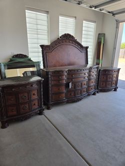 Bedroom set,  king