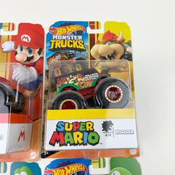  Hot Wheels Monster Trucks Super Mario, [red] Mario