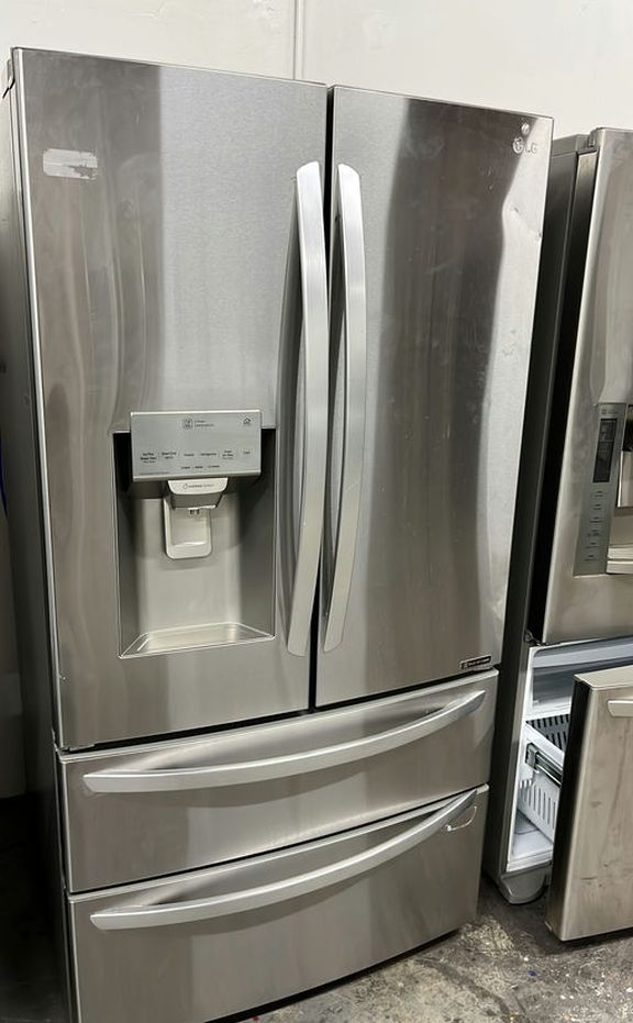 LG 4-Door Refrigerator Stainless Steel with FrenchDoor