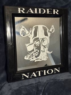 Raiders Custom Mirror 