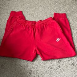 Men’s Medium Red Nike Joggers