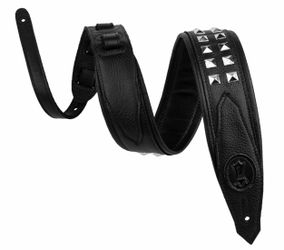 Levy's Leathers M80GRPDX Leather Guitar Strap w/ Metal Studs