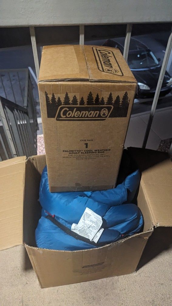 Coleman Palmetto Cool Weather Sleeping Bags
