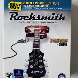 Rocksmith Exclusive Edition ps3 