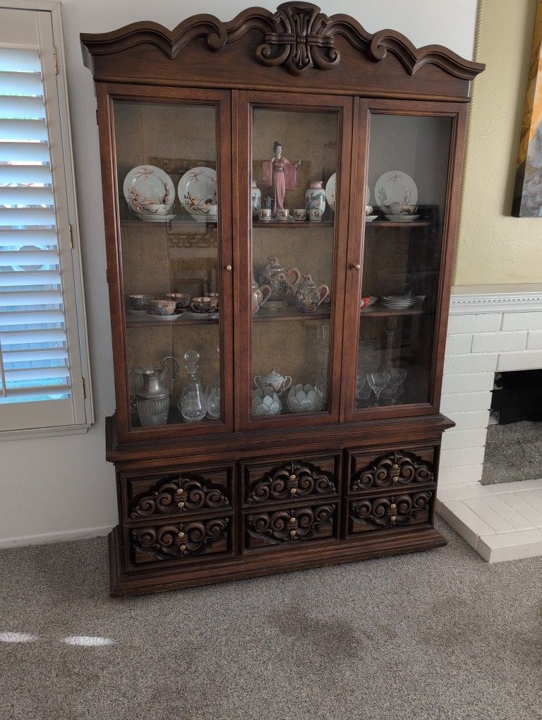 China Hutch And Everything In It