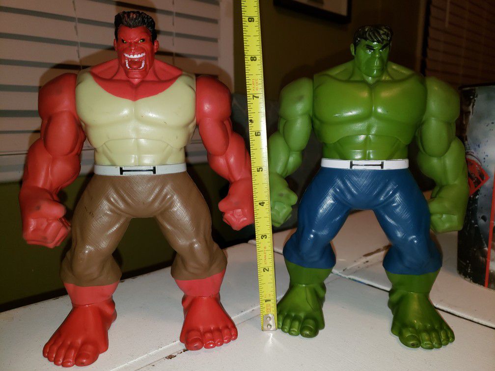 Red and Green Hulk 9inch