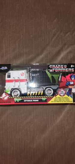 Jada Transformers Ghostbusters Optimus Prime Diecast 1:32