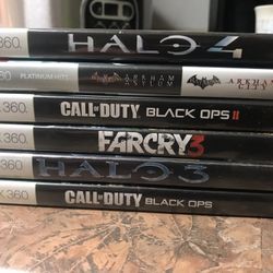 Xbox 360 Games. $15 Each