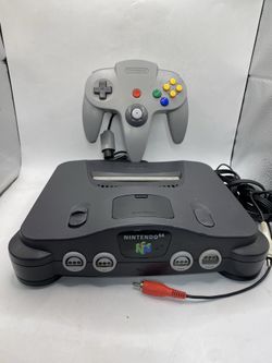 Nintendo 64 Console, OEM Gray Controller N64 Tested Working NUS-001 USA vintage