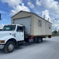Sheds Relocated ,,, Movemo Casita De Patio Container Rv Crane Available 