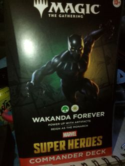 Magic The Gathering Wakanda Forever Commander Deck