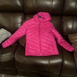 Culumbia Puff Pink Jacket 