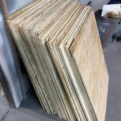 Plywood MDO 50”x39” 3/4” Thick $10 Each