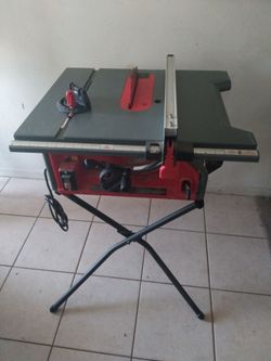 CRAFTSMAN 10.0-in 15.0 -Amp 120.0 -Volt Portable Jobsite Table Saw with Folding Stand